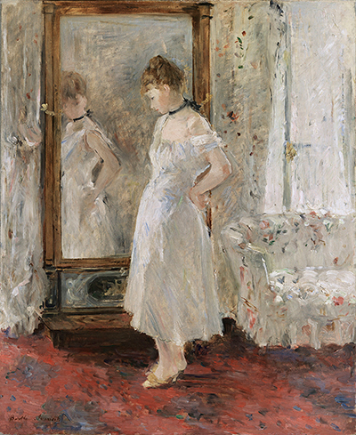 The Psyche Mirror Berthe Morisot